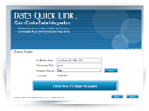Data Quick Link Exception Management